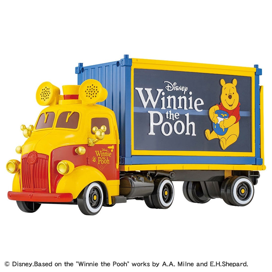 Takara Tomy Tomica Disney Motors Grand Dream Carry Winnie the Pooh (NO MINI CAR)