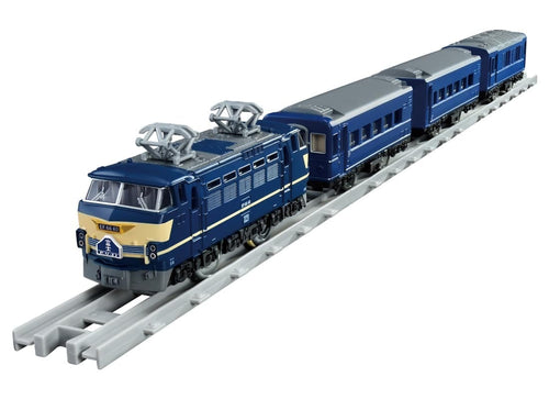 Load image into Gallery viewer, Takara Tomy Plarail Real Class Sleeper Express Fuji Motorized Train Set
