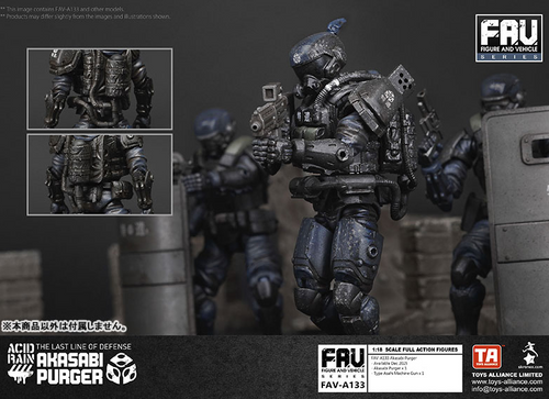 Load image into Gallery viewer, Acid Rain x Toy Alliance FAV-A133 Akasabi Purger 1/18 Action Figure
