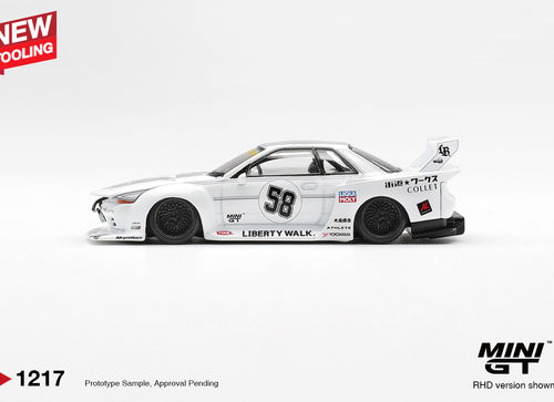 Load image into Gallery viewer, (Pre-order) MINI GT #1217 Nissan GT-R32 LB-Kaido Works TAS 2025 Diecast Model

