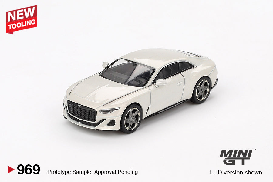 (Pre-order) Mini GT #969 Bentley Batur Bonneville Pearl Diecast Model Car