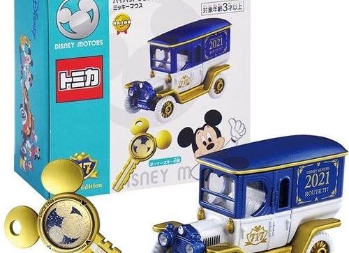 Load image into Gallery viewer, Takara Tomy Tomica Disney Motors Diecast Car - High Hat Classic Route 717 Mickey
