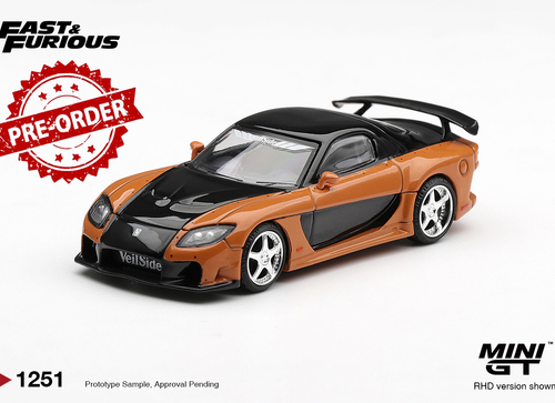 Load image into Gallery viewer, (Pre-order) Mini GT #1251 Mazda RX-7 VeilSide Fortune The Fast and the Furious
