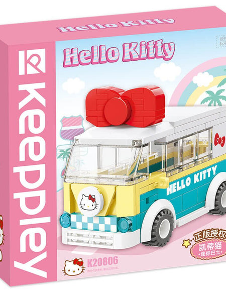 Keeppley Building Blocks Toy #K20806 : Sanrio Hello Kitty Mini Bus