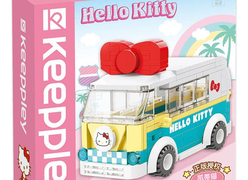 Load image into Gallery viewer, Keeppley Building Blocks Toy #K20806 : Sanrio Hello Kitty Mini Bus
