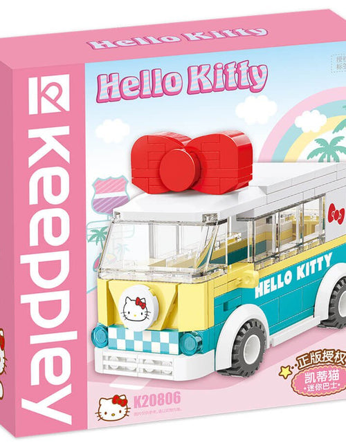 Load image into Gallery viewer, Keeppley Building Blocks Toy #K20806 : Sanrio Hello Kitty Mini Bus
