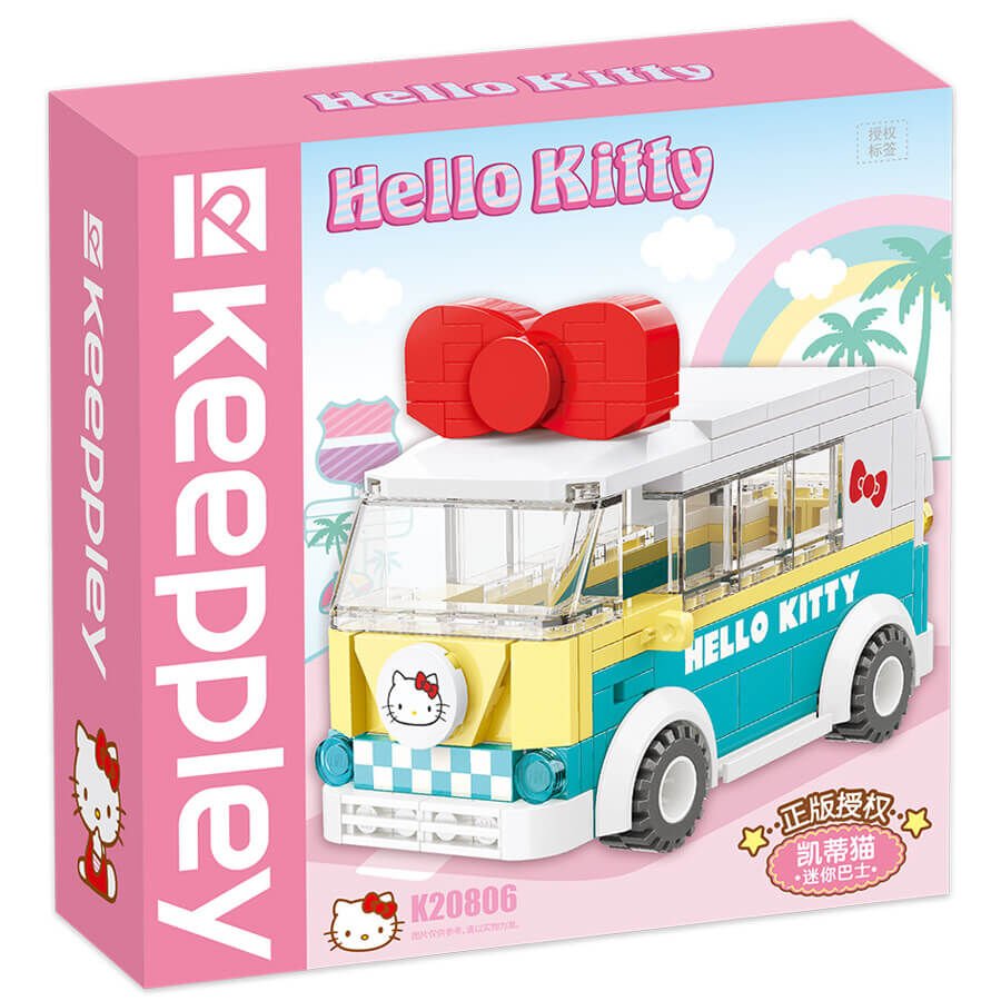 Keeppley Building Blocks Toy #K20806 : Sanrio Hello Kitty Mini Bus
