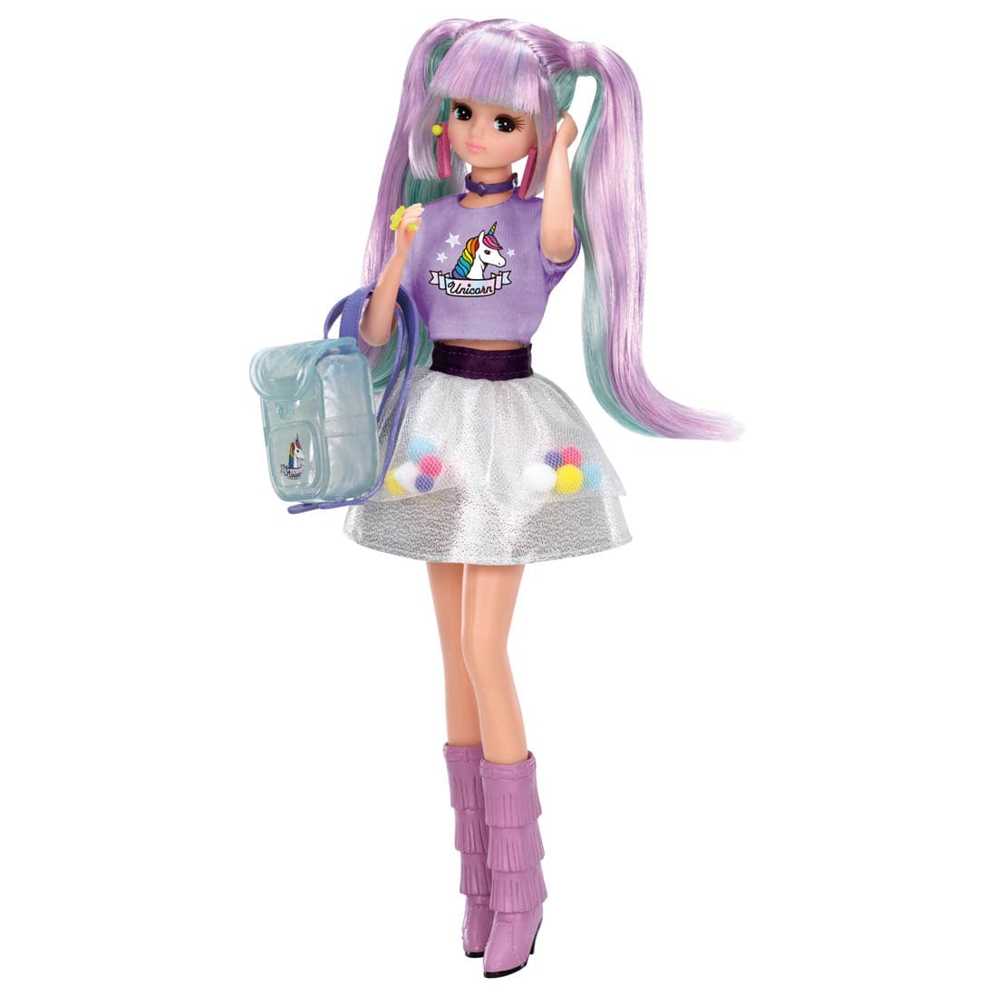 Takara Tomy Licca Chan Doll - Unicorn Mix Set