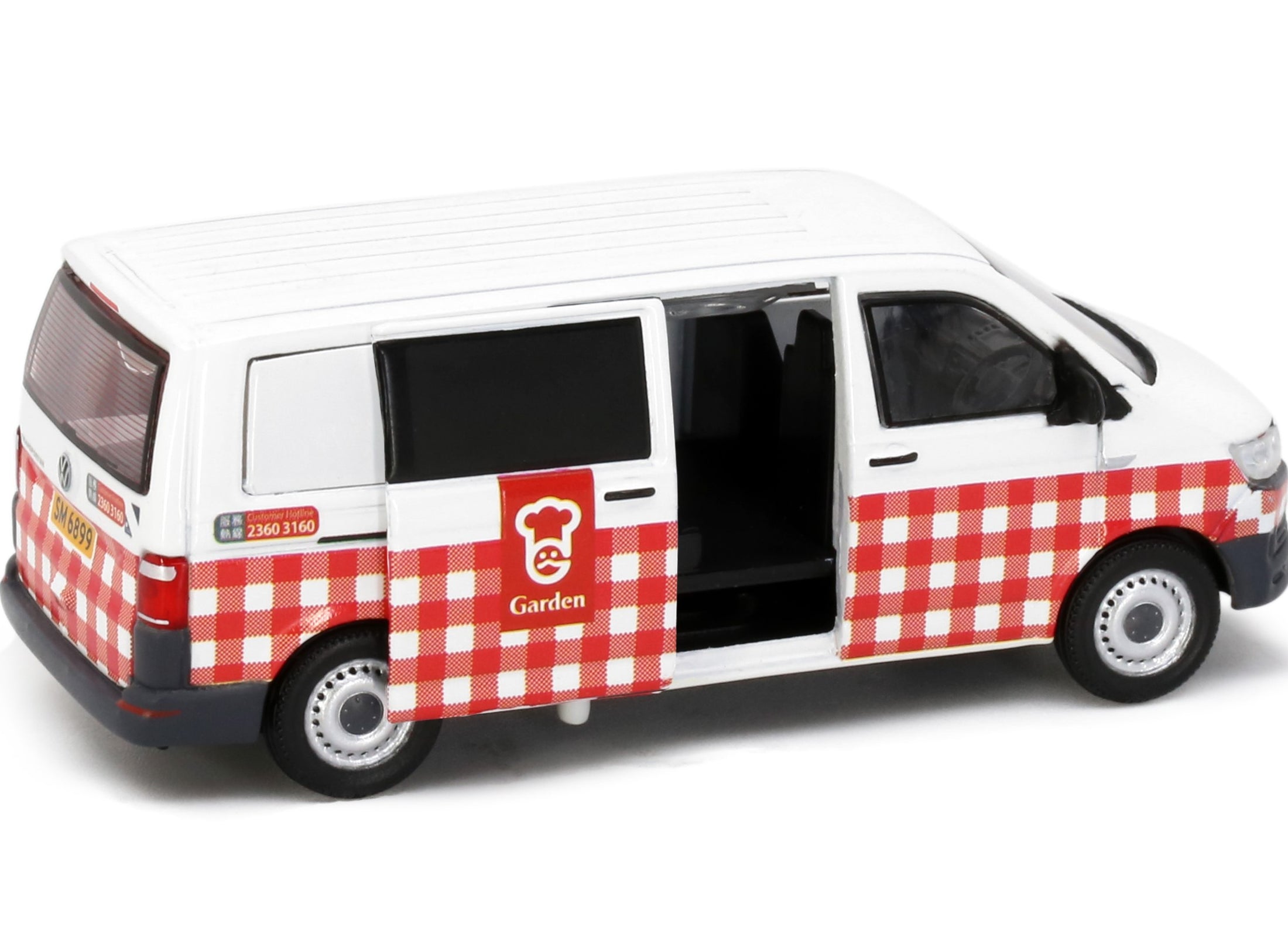 Tiny City Die-cast Model Car - Volkswagen T6 Transporter Garden