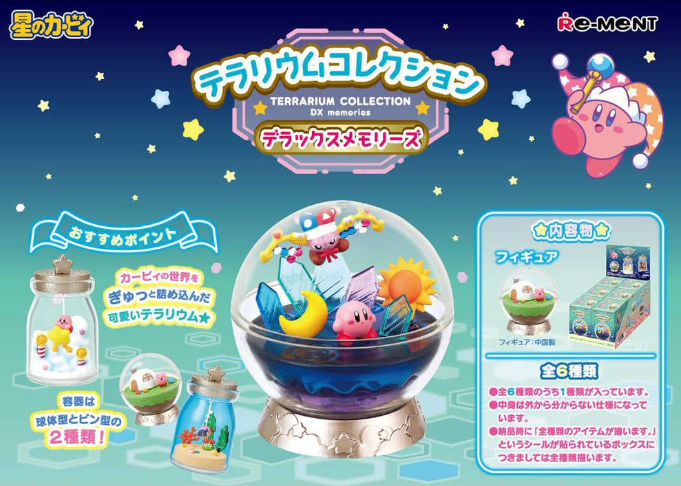 Re-ment Kirby Terrarium Collection Deluxe Memories Collectible Full set of 6