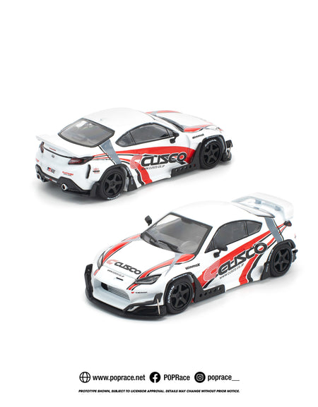 (Pre-order) POPRACE 1/64 PANDEM GR86 - CUSCO Diecast Model Car