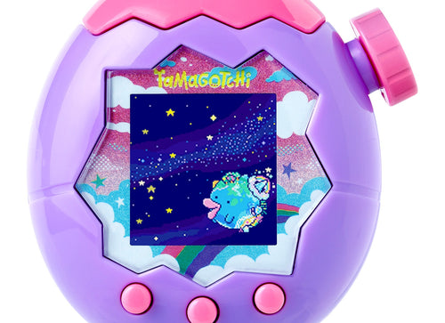 Load image into Gallery viewer, Bandai Tamagotchi Paradise - Purple Sky electric Pet
