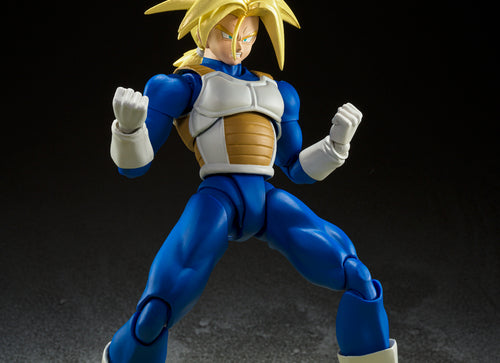 Load image into Gallery viewer, S.H.Figuarts Dragon Ball Z SUPER SAIYAN TRUNKS INFINITE LATENT SUPER POWER
