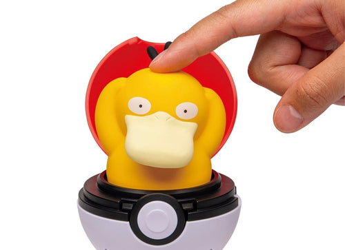 Load image into Gallery viewer, Takara Tomy Pokemon Pocket Monsters Pyokopuni Psyduck Figure

