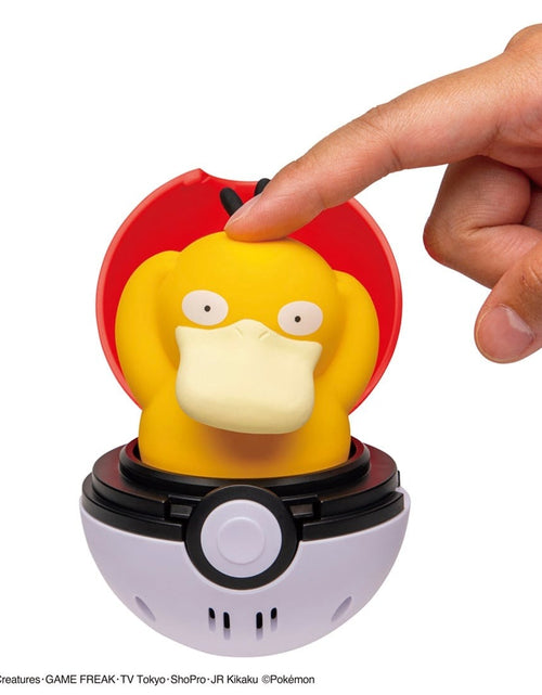 Load image into Gallery viewer, Takara Tomy Pokemon Pocket Monsters Pyokopuni Psyduck Figure
