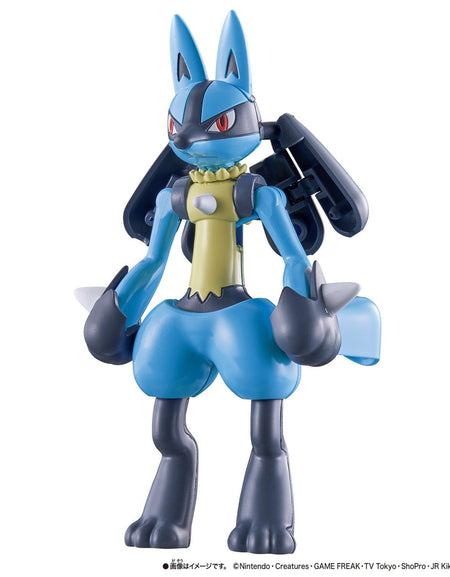 Bandai Pokemon Center Original Pokemon Change Riolu / Lucario Figurine