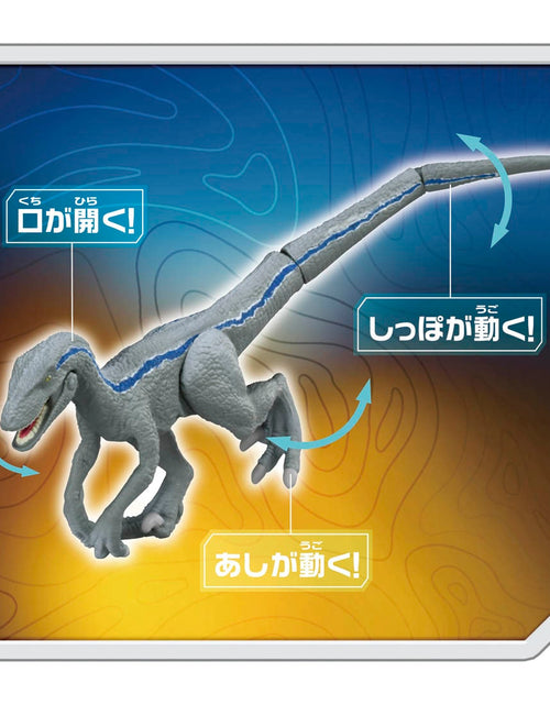 Load image into Gallery viewer, Takara Tomy ANIA animal Action Figure - Jurassic World 3 Blue (Snow)
