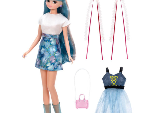 Load image into Gallery viewer, Takara Tomy Licca Chan Doll play set - Float Jellyfish
