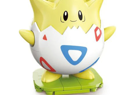 Load image into Gallery viewer, Qman Keeppley Pokemon Togepi Roundy Kuppy Building Blocks Set Toy Packs
