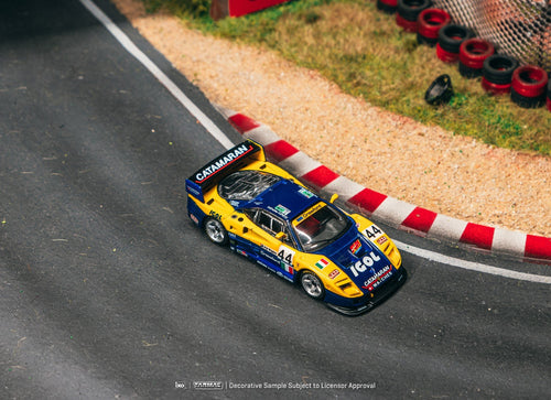 Load image into Gallery viewer, Tarmac Works 1/64 Ferrari F40 GTE  24h of Le Mans 1996 Model Car
