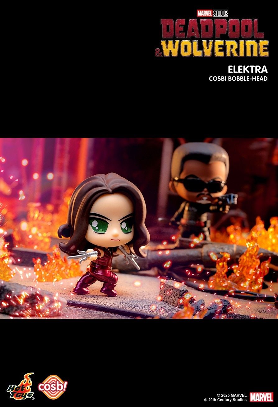 Hot Toys Marvel Deadpool & Wolverine Cosbi Bobble-Head Collection 2 (set of 8)