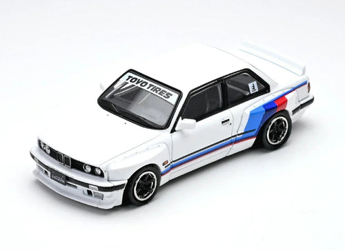 Load image into Gallery viewer, (Pre-order) INNO64 1/64 PANDEM ROCKET BUNNY E30 White Diecast Model Car
