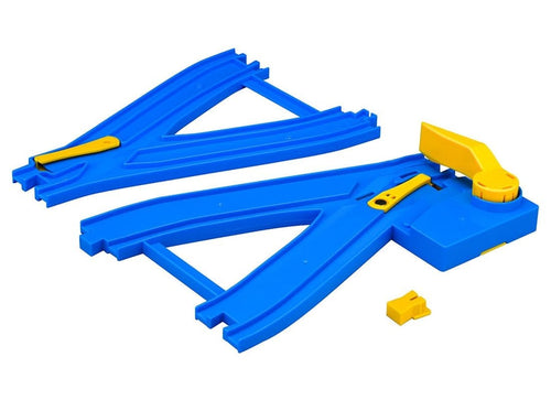 Load image into Gallery viewer, Takara Tomy Plarail Railway Train Accessories R-22 Automatic Y-shaped Point Rail
