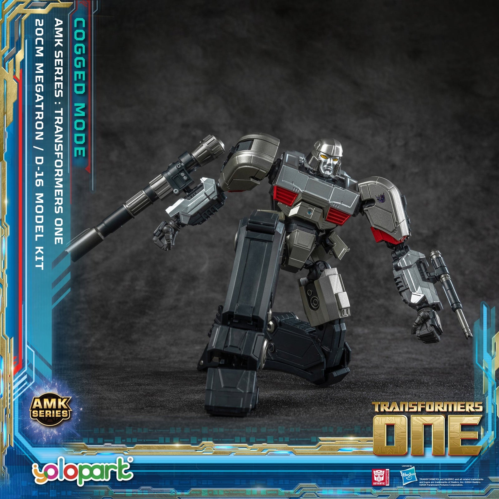 TRANSFORMERS ONE AMK (Cogged Mode) D-16 Megatron Model Kit