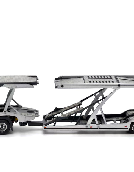 (In Stock) Tiny City - Mercedes-Benz Actros MP5 Transporter (Silver) Model car