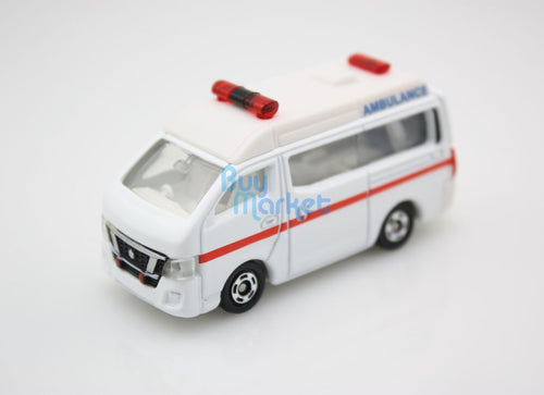Load image into Gallery viewer, New Takara Tomy Tomica #18 Nissan NV350 Caravan Ambulance 1/69 Diecast Toy Car
