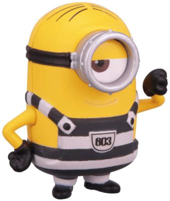 Load image into Gallery viewer, Takara Tomy Metal MINI Figure Collection MetaColle Minions Prison uniform No.603
