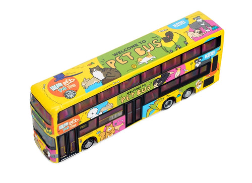 Load image into Gallery viewer, Tiny City Diecast Model 1/110 - KMB Scania K310UD Pet Bus (Yellow) (PBS1)
