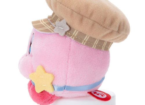 Load image into Gallery viewer, TAKARA TOMY 11cm Mini Plush Stuffed Chokkori Sunny Day Kirby Stars
