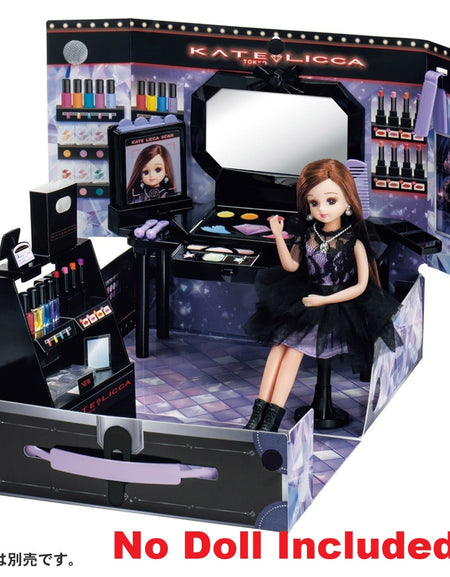 Takara Tomy Licca-chan LF-14 KATE Licca Makeup Shop Playset (NO DOLL Included)