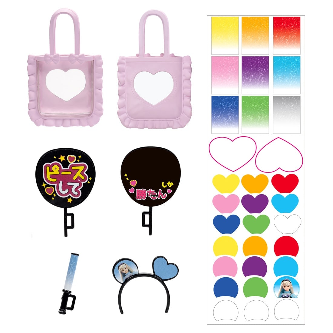 Takara Tomy Licca Chan -  Clothes Licca LW-12 Oshikatsu Debut Set