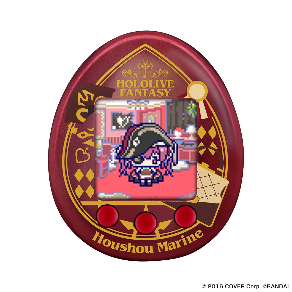 Bandai Tamagotchi HOLOLIVE FANTASYTCHI MARINE PLUSH