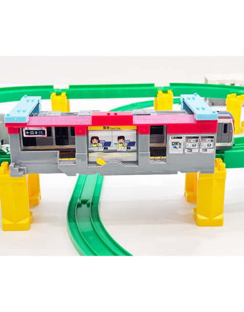Load image into Gallery viewer, Takara Tomy Plarail Hong Kong MTR Passenger Train Kwun Tong Line Q Set

