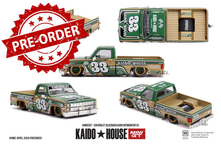 (Pre-order) Kaido House X Mini GT #267 Chevrolet Silverado KAIDO Intimidator V2