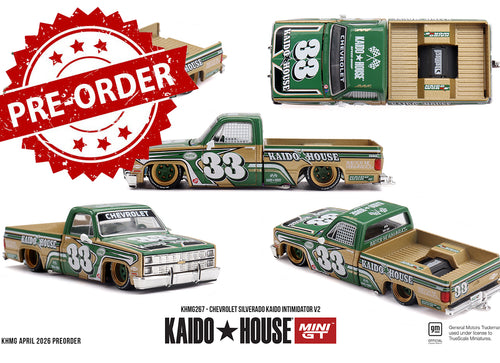 Load image into Gallery viewer, (Pre-order) Kaido House X Mini GT #267 Chevrolet Silverado KAIDO Intimidator V2

