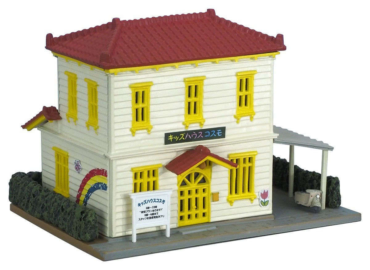 Takara Tomy TOMYTEC Diorama Building Collection 109-4 Head Massage, Kids House