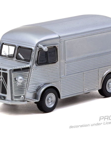 (Pre-order) Tarmac Works 1/64 Citroen Type H Silver Diecast Model Car