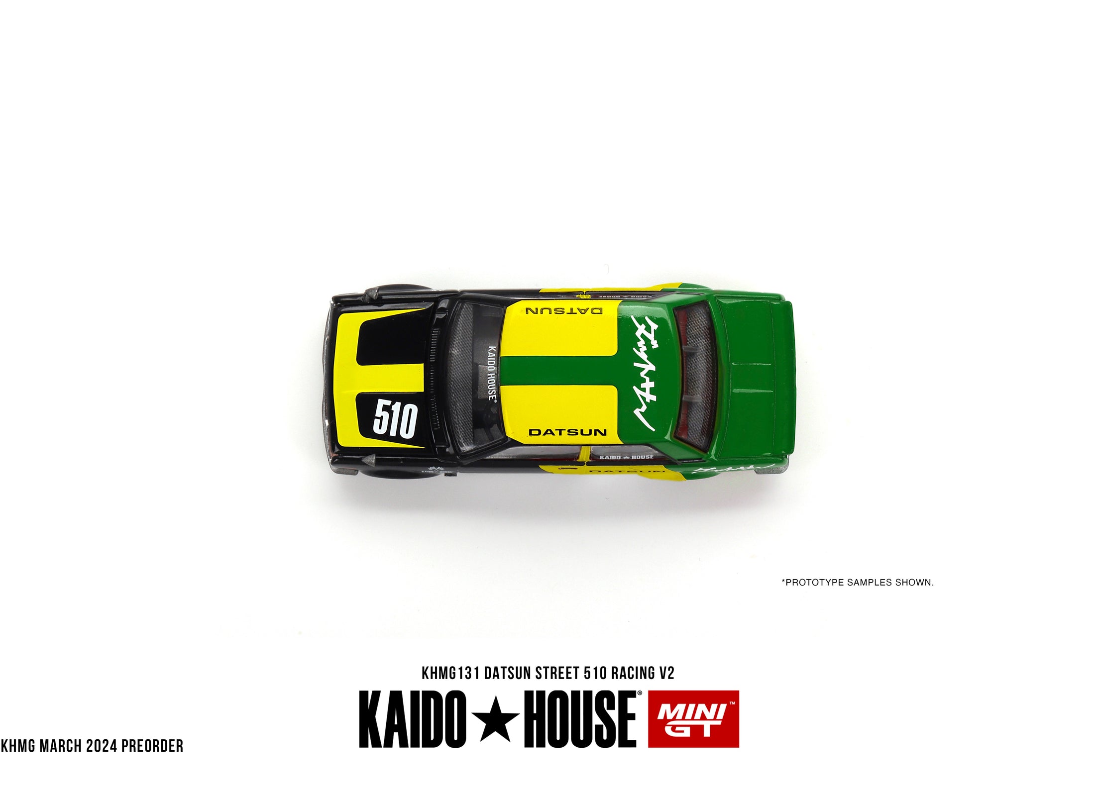 Mini GT x Kaido House 1/64 Datsun Street 510 Racing V2 #KHMG131