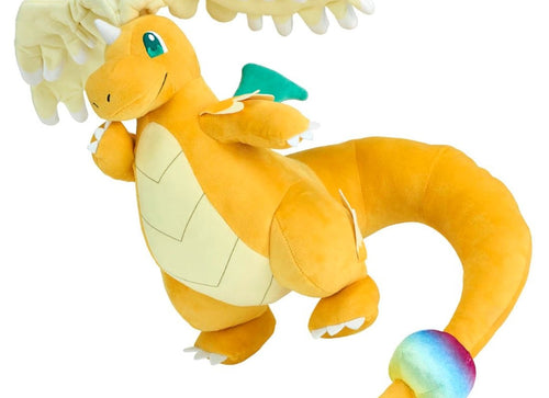 Load image into Gallery viewer, Takara Tomy Pokemon Pocket Monster Soft Plush Toy Mega Dragonite 33cm
