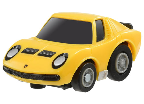 Load image into Gallery viewer, Takara Tomy Tomica ChoroQ Pull Back Diecast e-12 Lamborghini Miura SV
