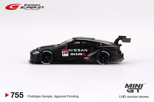 Load image into Gallery viewer, Mini GT #755 Nissan Z GT500 #230  2021 NISMO Presentation SUPER GT
