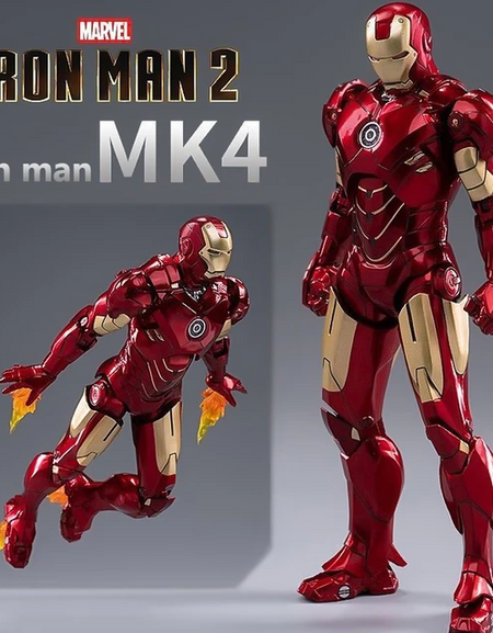 ZD Toys Marvel Avengers 4-inch Iron Man MK4 Action Figure