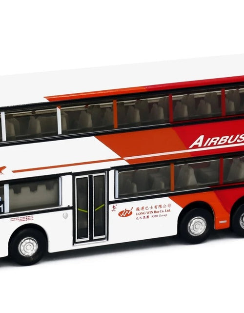 Load image into Gallery viewer, Tiny City Die-cast Model Car - KMB VOLVO Olympian 11m (E41) Bus model
