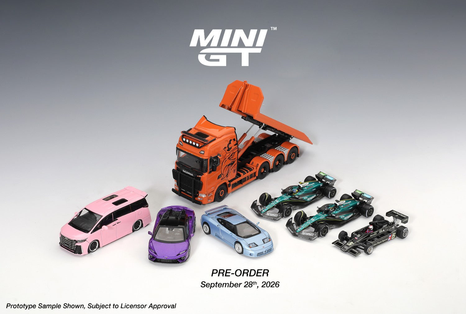 (Pre-order) Mini GT #1413 Aston Martin AMR24 #18 Lance Stroll 2024 F1 Las Vegas