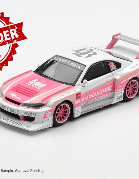 (Pre-order) Mini GT #1239 Nissan SILVIA (S15) LB-Super Silhouette AMOCULTURE Car