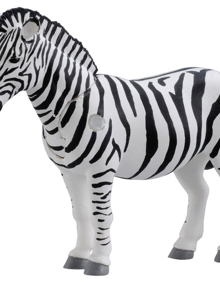 Takara Tomy ANIA Animal AS-04 Zebra Mini Action Figure Eductional Toy Japan